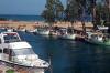 The docking in Georgioupolis harbour