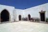 The inner court yard of Toplou Monastery