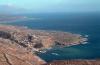 Hora Sfakion harbour viewed from the road to Anopolis