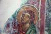 Fresko in der byzantinischen Agios Stefanos-Kirche, Drakona