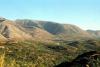 Mountain range opposite the site of Lyttos