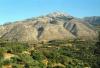 Mountain range opposite the site of Lyttos