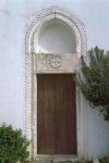 The portal of Agii Fotini and Agios Spiridon Church, Kastelli, Pediada