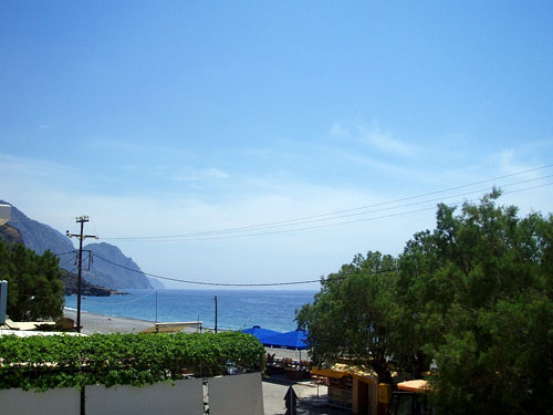 View from Hotel Santa Irene