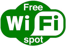 Free wi-fi hotspots