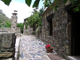 Traditional Village Milia in Chania Traditional Village Milia in Chania